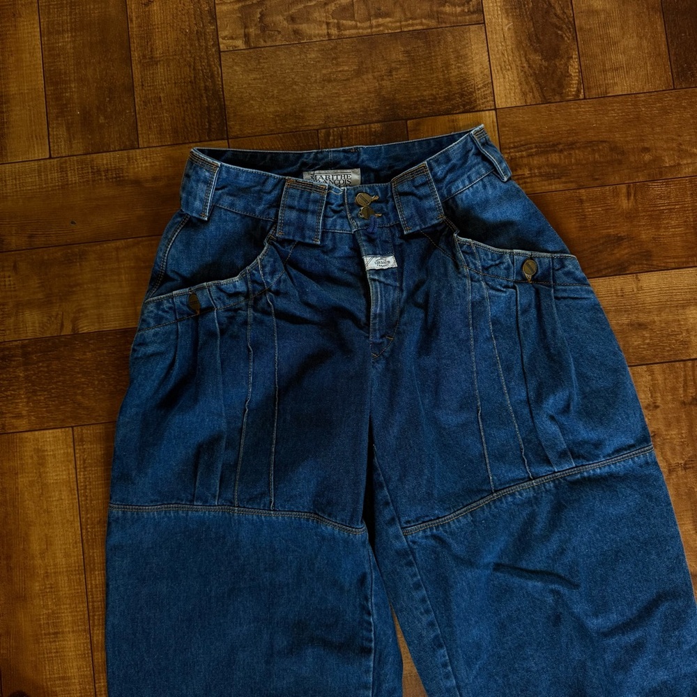 Marithe Francois Girbaud 90s Vintage Blue Women's Jeans
